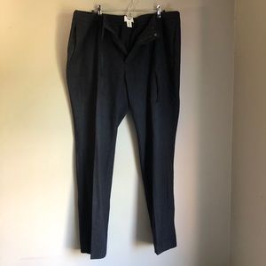 H&M dark gray wool blend pants size 44R